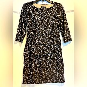 Tahari tiered lace dress size 2P